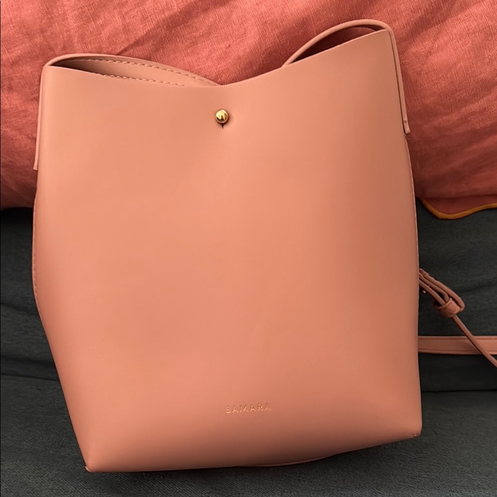 Samara Pink crossbody Bag vegan leather